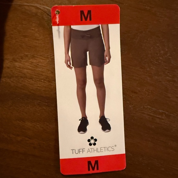 Tuff Athletics Pants - Tuff Athletics Women's Dark Brown Athletic Shorts